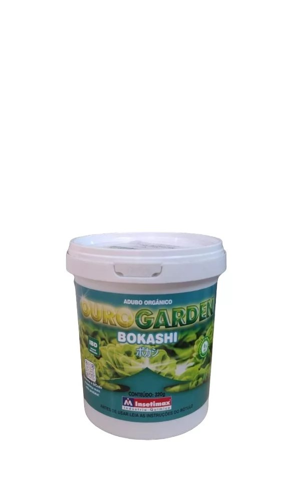 ADUBO ORGANICO OURO GARDEN BOKASHI 320GR INSETIMAX