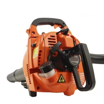 SOPRADOR ASPIRADOR E TRITURADOR DE FOLHAS LAT. A GASOLINA 26CC 0,9HP - SAV260S