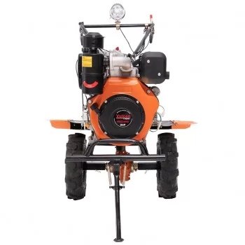 MOTOCULTIVADOR A DIESEL 9,0HP 418CC COM FAROL COM PNEUS E FACAS CULTIVADORA - VM