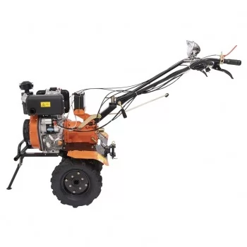 MOTOCULTIVADOR A DIESEL 9,0HP 418CC COM FAROL COM PNEUS E FACAS CULTIVADORA - VM