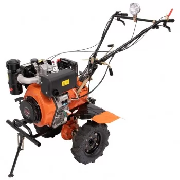 MOTOCULTIVADOR A DIESEL 9,0HP 418CC COM FAROL COM PNEUS E FACAS CULTIVADORA - VM