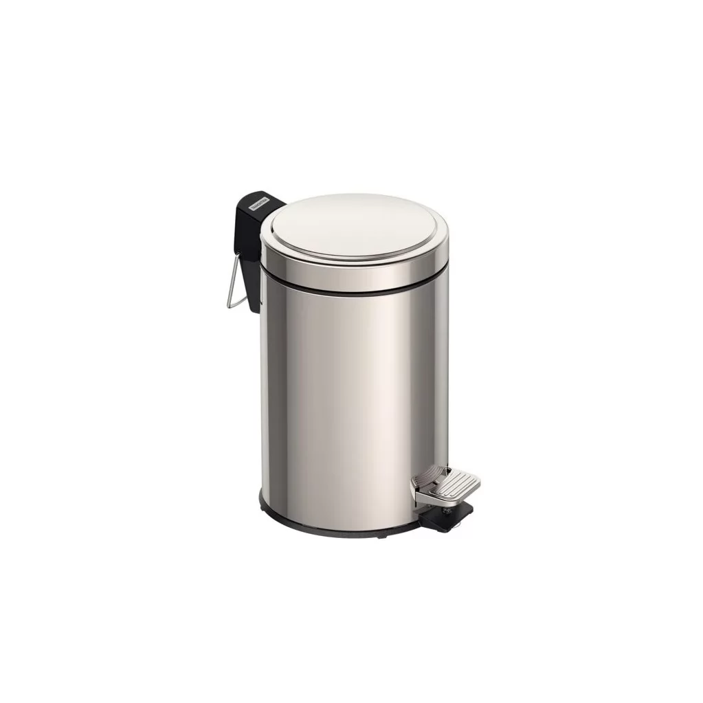 LIXEIRA ACO INOX C/ PEDAL BRASIL 3LT - TRAMONTINA