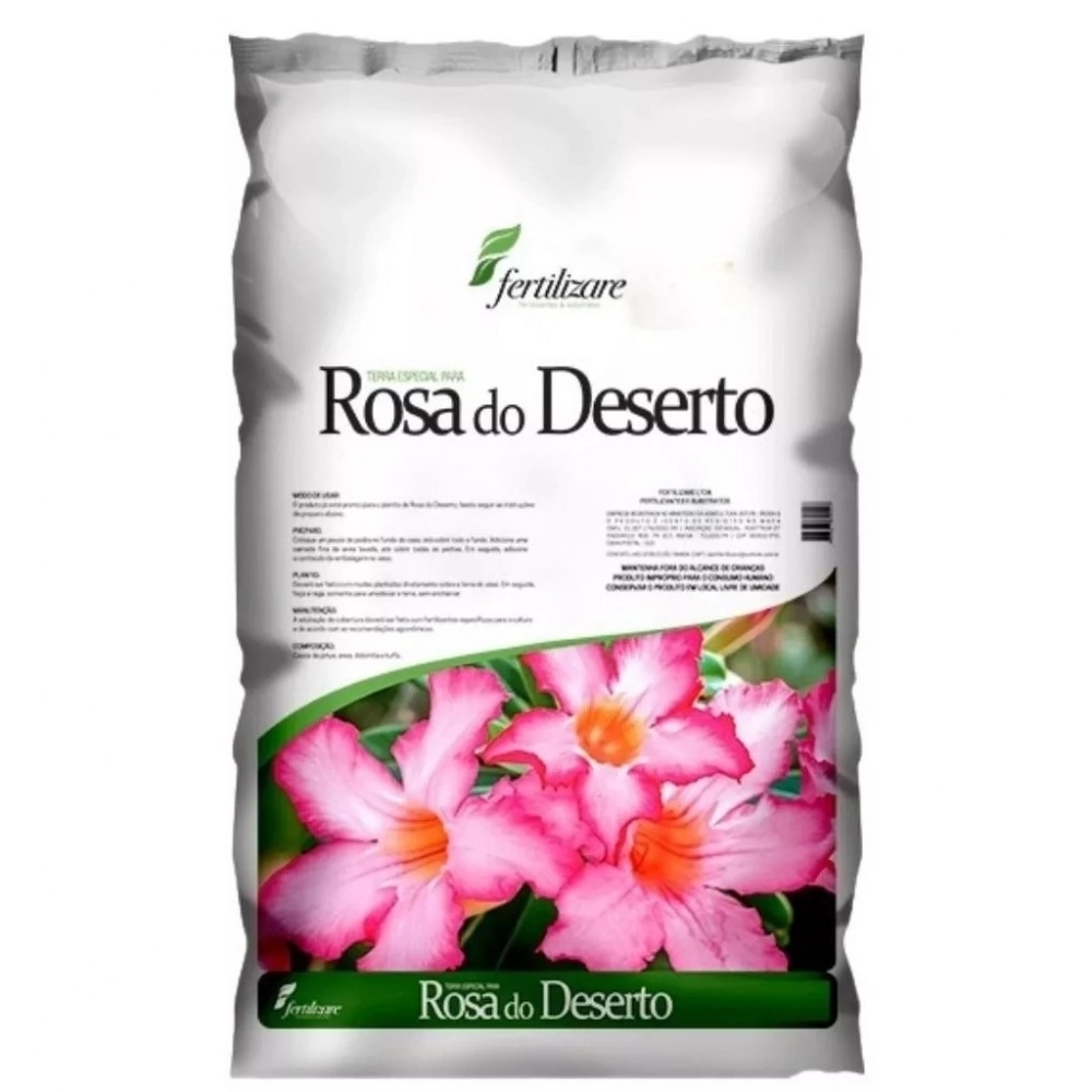 TERRA P/ ROSA DO DESERTO [CONDICIONADOR DE SOLO] FERTILIZARE - 5KG