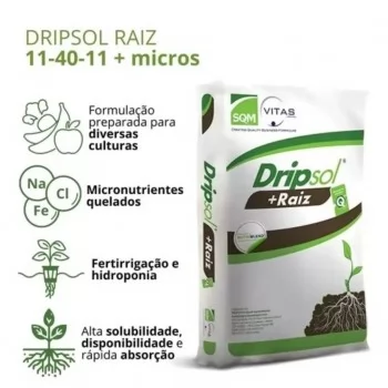 DRIPSOL RAIZ 11-40-11 SC 25KG - SQM
