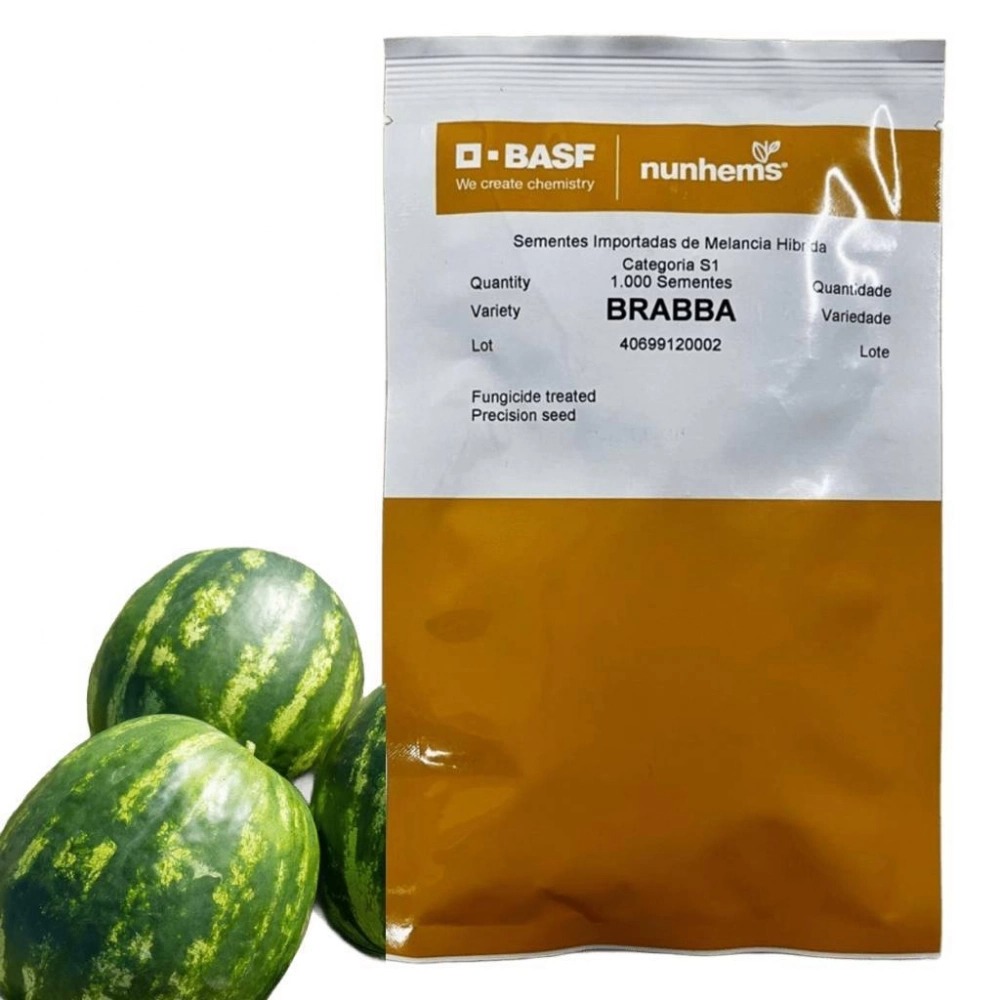 MELANCIA HÍBRIDA BRABBA (NUNHEMS) - 1.000 SEMENTES