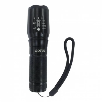 LANTERNA SUPER ZOOM COM SINALIZADOR - LOTUS