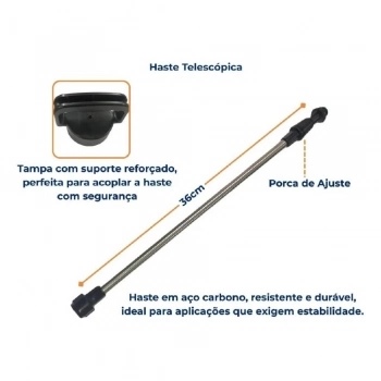 PULVERIZADOR A BATERIA RECARREGAVEL 5L PLUS - LOTUS