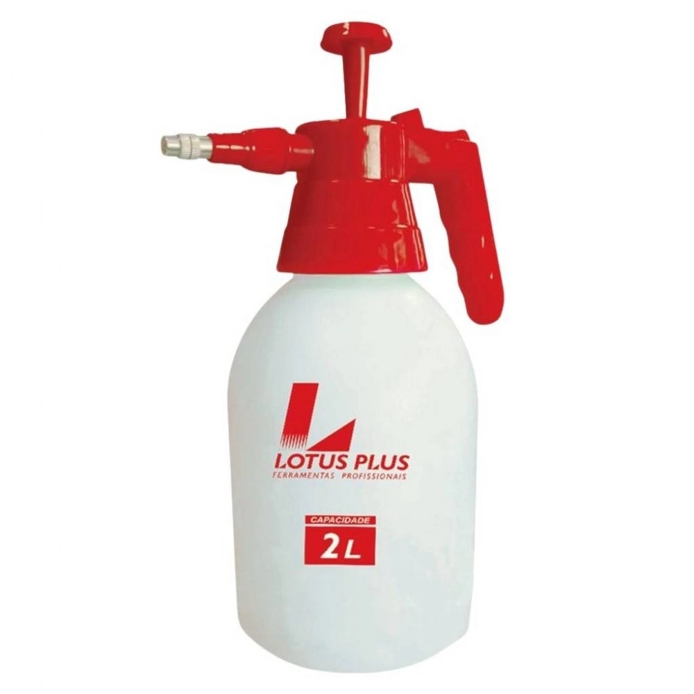 PULVERIZADOR MANUAL BRANCO C/ VERM 2LT - LOTUS