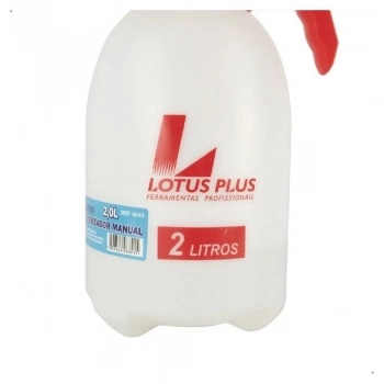 PULVERIZADOR MANUAL BRANCO C/ VERM 2LT - LOTUS