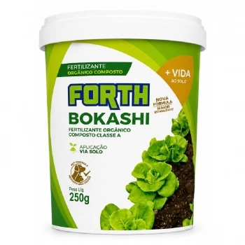 ADUBO ORGANICO FORTH BOKASHI 250GR - FORTH