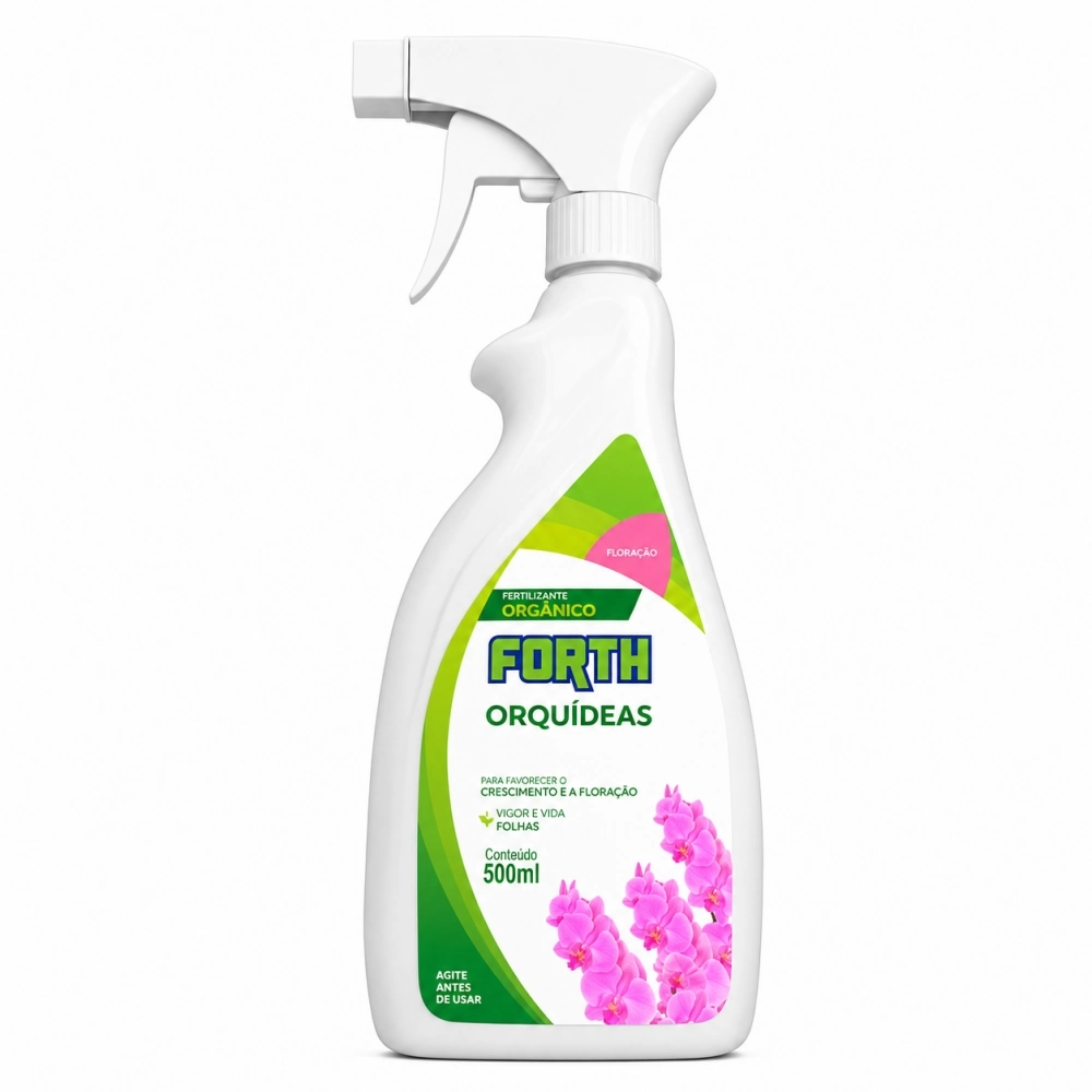 FERTILIZANTE ORGANICO FORTH ORQUIDEAS 500ML - FORTH